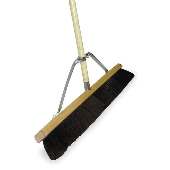 2pcs Broom Brace, Metal, Silver, 12-1/2 in.