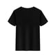 thumbnail image 3 of Camiseta informal de manga corta con estampado de eslogan para mujer, cuello redondo, ligeramente elástica, para adultos, hombres, mujeres, adolescentes, jóvenes, deportes casuales., 3 of 6