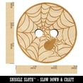 thumbnail image 2 of Creepy Spider in Spiderweb Wood Buttons for Crochet Knitting Sewing DIY Craft - 0.75 Inch Small (12pcs), 2 of 7