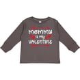 thumbnail image 3 of Inktastic Mommy is My Valentine Cute Hearts Boys or Girls Long Sleeve Toddler T-Shirt, 3 of 5