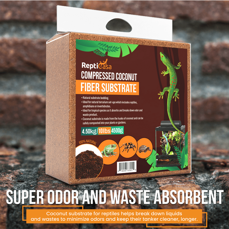 Coconut bedding 2025 for reptiles
