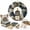 🎁 B6_Jesus, variant on Yeciiwht Christmas 3D Fabric Poke Wreath DIY Kit – Christmas Wreath DIY Kit for Adults Teens, Handmade Festive Wall Hanging Decor(Snowflake)