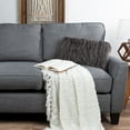 thumbnail image 4 of Somerset Home 1-Piece 12" x 20" Polyester Throw Pillow for Adult (Gray), 4 of 6