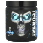 JNX Sports® The Curse Pre Workout Powder Blue Raspberry Pre Workout Mix for Energy and Focus, 50 Serves