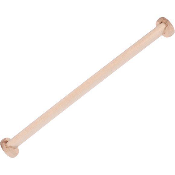 LEEYNEER Wardrobe Clothes Hanging Rods Wooden Material 50.00X5.00X5.00Cm 1 Set