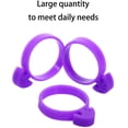 thumbnail image 4 of 50 piezas de lazos para bolsas de pastelería, lazos para bolsas de glaseado de silicona, reutilizables, Clips para bolsas de decoración de pasteles para cupcakes, galletas, suministros de pastelería WD.WDQZL Patio y Jardin, 4 of 7