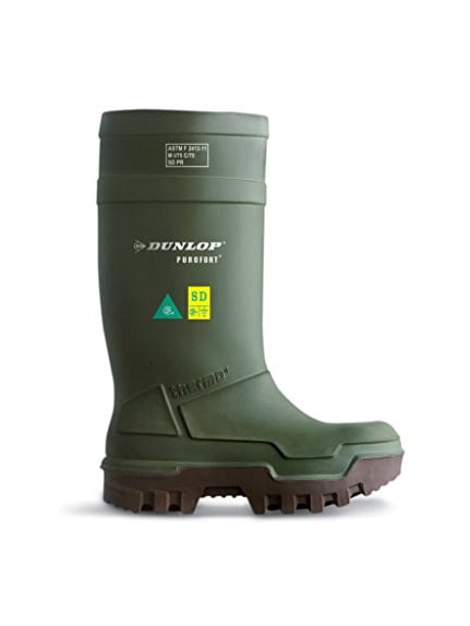 Safety Boots Unisex Adults Green Green 13 Dunlop Protective Footwear Dunlop Purofort Thermo+ C662933 48 EU