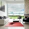 thumbnail image 7 of Ahgly Company Machine Washable Indoor Square Transitional Red Area Rugs, 8' Square, 7 of 7