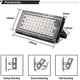 thumbnail image 2 of Paquete de 4 luces de inundación LED para exteriores, impermeables, ultrabrillantes, Ip66, para patio, garaje, campo deportivo (50w) (hy), 2 of 5