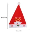 thumbnail image 2 of Gorro de Navidad para niños, gorros de invierno para niños, suavidad para mantener el calor, decoración navideña multiusos, accesorios para Kits de decoración para fiestas Marco de vidrio amarillo Yuarrent HA069653-01, 2 of 6