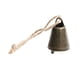 thumbnail image 2 of Campana de vaca de latón vintage - Decoración metálica elegante con cuerda resistente, 2,6x3,5 cm, adorno rústico de pared o puerta de granja, 2 of 6