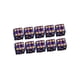 thumbnail image 4 of dados de seis caras, juguetes de barra opaca D6 16mm para de DND RPG, accesorios para enseñanza de matemáticas Violeta Hugo Dados de seis caras, 4 of 9