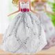thumbnail image 5 of Gwong Juguete Doll Vestido largo Superficie lisa Craft delicado Craft Reemplazable Muñeca Doll Vestido de novia para niños Gwong 30011089, 5 of 6