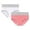 Hot Pink, variant on VISALY Women'S Cotton Underwear High Waist Briefs Soft Underpants Ladies Full Coverage 2 Pack, High Weist, Panties, M-5XL