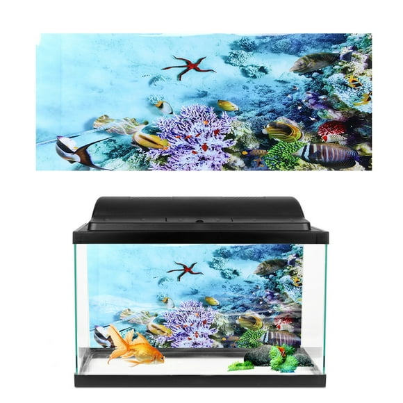 Non- Background Aquarium Background Sticker, Aquarium Decorative Sticker, For Aquarium Fish Tank 122x50cm