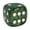 Emerald Dragon Shimmer, variant on Role 4 Initiative d6 18mm Olympus w/Gold (12)