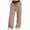 H612-Khaki, variant on Girls Uniform Pants Flare Sweatpants Joggers Pants Preppy Clothes for Girls