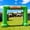 Green, variant on Wellcomer 10Ft Half-circle Inflatable Event Arch with Built-in Blower - Orange Color