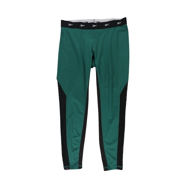 Reebok Womens High Rise Speedwick Compression Athletic Pants hertea XXS/27