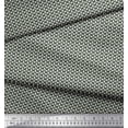 thumbnail image 2 of Soimoi Poly Georgette Fabric Dot & Paisley Print Sewing Fabric Yard 52 Inch Wide, 2 of 3