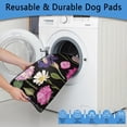 thumbnail image 5 of Extra Large 72x72 Inch Dog Pee Pads Washable, Highly Absorbent Reusable Potty Training Pads, Durable Leak-Proof Mat with Floral Design for Indoor Use, 5 of 7
