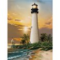 thumbnail image 1 of Cuadros Decorativos 5D diamante pintura DIY faro completo cuadrado taladro imagen arte (ZQF8172) Likrtyny embutido en tela, 1 of 6
