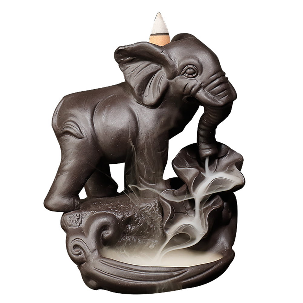 6 X ELEPHANT OIL BURNER DECORATION AROMA SCENTS HOUSE ORNAMENT DIFFUSER GIFT
