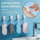 Loofah Bath Shower Sponge Pouf Mesh Ball Exfoliating Premium Scrubber