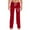 Red, variant on Runfenguu Baseball Pants, Comfy Work Pants Women Ladies' Fashion Printed Pants For Valentine'S Day