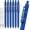 Blue, variant on STAGEEK Gel Pens, 12Pcs Fine Point Smooth Writing Pens with 3 Extra Refills, Quick Dry Black Ink Pens for Journaling, Office, Note Taking,Nurse Aesthetic(Black)