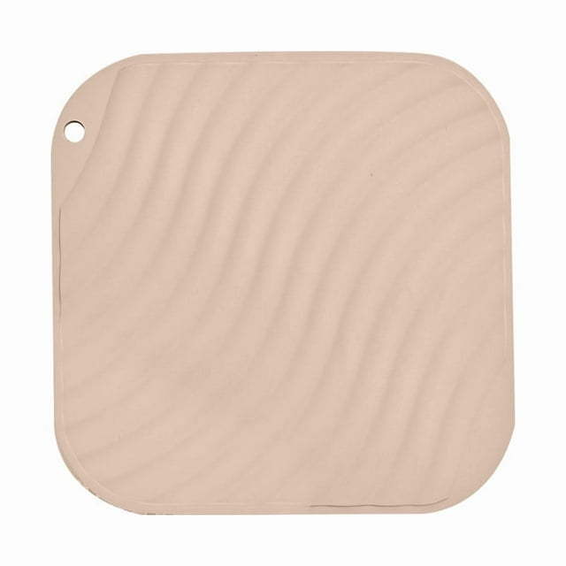 Square Silicone Placemats For Dining Tables With Heat Insulation And Feel
