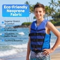 thumbnail image 3 of Koorium Kids Life Jacket Swim Vest Youth,Lightweight Quick-Dry,Adjustable Buckles Zipper,Kayak, Swimming Training, Boating Watersports, 3 of 10