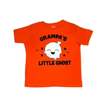 

Inktastic Cute Grampa s Little Ghost with Stars Gift Toddler Toddler Girl T-Shirt