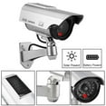 thumbnail image 3 of WinHolder 2x Dummy Security Camera Fake LED Flashing Light Home Surveillance Solar Powered, 3 of 11