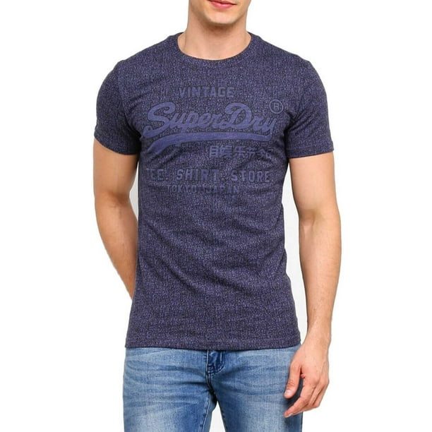 Superdry - Superdry Vintage Men’s Slim Fit Shirt Shop Aop T-Shirt Tee ...