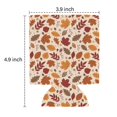 thumbnail image 3 of 2 Pcs Sleeves Beer Cooler Bags Insulated Collapsible Beer Can Sleeve Hello Fall Maple Leaf Soda Beer Can Covers for Energy Drink & Beer, 3 of 3