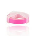 thumbnail image 5 of 3D Plastic Embossing Label Tape Refill for DYMO 12965 1610 Label Maker with 3/8 Inch * 9.8 feet, 1 Roll Fluorescent Pink, 5 of 9