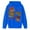 A-Blue332, variant on XIAOCHA Girls Crew Neck Sweatshirt Loose Long Sleeve Pullover Soft Comfortable Number Six Seven Star Print Daily Casual Top