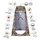 thumbnail image 3 of Tienda de campaña plegable Your Choice para privacidad, 190 x 190 x 190 cm, ligera, 3 of 6