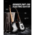thumbnail image 3 of Guitarra eléctrica Donner DMT-100 de 39 pulgadas con accesorios, 3 of 9