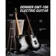 thumbnail image 3 of Guitarra eléctrica Donner DMT-100 de 39 pulgadas con accesorios, 3 of 9