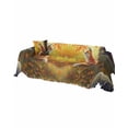 thumbnail image 2 of Fall Maple Leaf Fox Sofa Covers for 3 Cushion,Washable Couch Cover for Sectional Sofa Slipcovers with Tassel,Autumn Retro Cabin Cottage Loveseat Covers Futon Cover Throw Blanket 71''x118'', 2 of 8