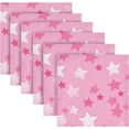 thumbnail image 6 of GZHJMY Valentine's Day Star Cloth Napkins 4 Pack - 20x20In Soft Washable Dinner Napkin Home Decor Napkin for Dinners Weddings Cocktail Kitchen Decorative Washcloths, 6 of 7