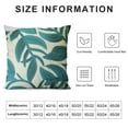 thumbnail image 6 of Wuche  Set of 2, Tropical Leaf Palm Pattern Throw Pillow Covers Comfy Decorative Pillows Covers Cushion Case for Couch Sofa Bedroom Car, Pillow Case ONLY, 6 of 6