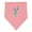 Mauve and Natural, variant on Inktastic Rosemary Baby Bandana Bib