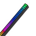 thumbnail image 2 of Luces De Ritmo De Pastilla Pickup Rhythm Lights RGB Voice Control Music Light Stick Car Decor (Negro), 2 of 5