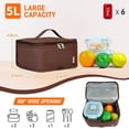 thumbnail image 2 of Bolsa para Almuerzo NOL Natural Organic Lifestyle Pequeña con Aislamiento de Nylon, 2 of 9