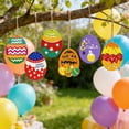 thumbnail image 5 of karymi 30pc Graffiti Eggs Imitation Eggs Wooden Model with 12 Watercolor Brushes Easter Eggs Unfinished Toys Toddler Toys Kids Diy Patterned White Kids Kit Room Decor, 5 of 6