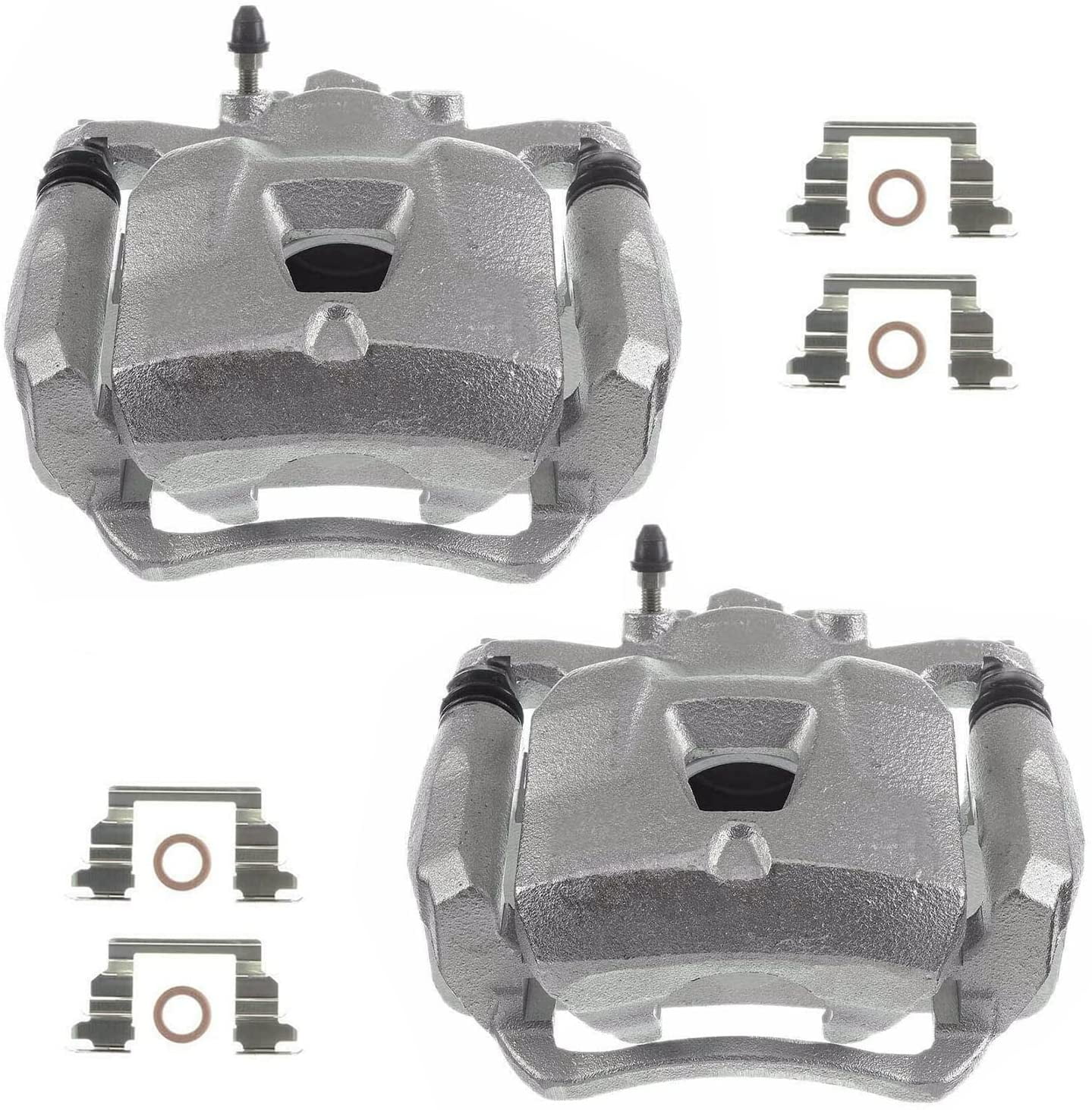For INFINITI I35 NISSAN ALTIMA MAXIMA Front OE Brake Calipers and Rotors Pads