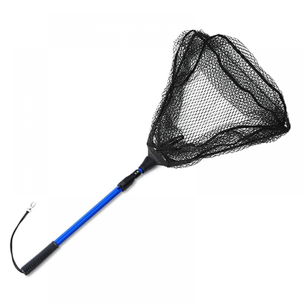 MoiShow Floating Fishing Net Telescopic Folding Fishing Net and Fly Fishing net … Fishing Landing Net Foldable Fishing Net for Freshwater or Saltwater